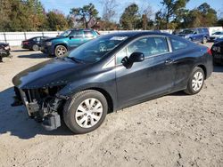 Honda salvage cars for sale: 2012 Honda Civic LX