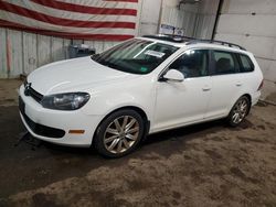 Salvage cars for sale at Lyman, ME auction: 2012 Volkswagen Jetta TDI