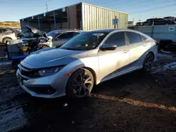 Salvage cars for sale from Copart Colorado Springs, CO: 2021 Honda Civic Sport