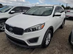 KIA salvage cars for sale: 2018 KIA Sorento LX