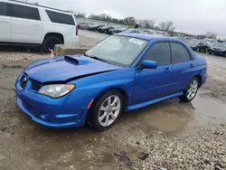 Subaru salvage cars for sale: 2006 Subaru Impreza WRX