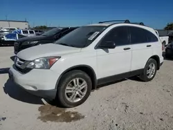 Salvage cars for sale at Haslet, TX auction: 2010 Honda CR-V EX