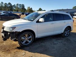 Vehiculos salvage en venta de Copart Longview, TX: 2017 Dodge Journey Crossroad