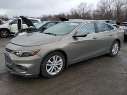 Salvage cars for sale from Copart Cleveland: 2017 Chevrolet Malibu LT