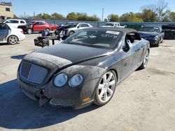 Bentley salvage cars for sale: 2007 Bentley Continental GTC