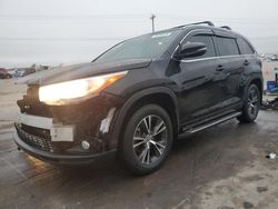 Toyota Vehiculos salvage en venta: 2016 Toyota Highlander XLE