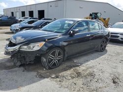 Honda salvage cars for sale: 2017 Honda Accord Sport