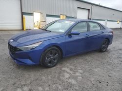 Salvage cars for sale at Leroy, NY auction: 2021 Hyundai Elantra SEL