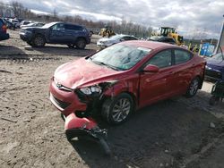 Salvage cars for sale at Duryea, PA auction: 2016 Hyundai Elantra SE