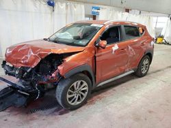 Salvage cars for sale at Angola, NY auction: 2017 Hyundai Tucson Limited