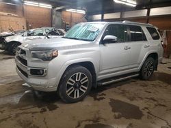 Salvage cars for sale at Ebensburg, PA auction: 2018 Toyota 4runner SR5/SR5 Premium