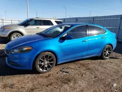 Salvage cars for sale from Copart Greenwood, NE: 2015 Dodge Dart SE