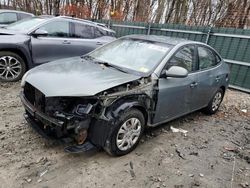 Salvage cars for sale at Candia, NH auction: 2010 Hyundai Elantra Blue