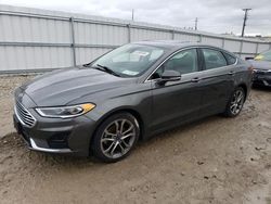 Salvage cars for sale at Appleton, WI auction: 2019 Ford Fusion SEL