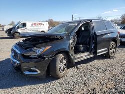 Salvage cars for sale at Hillsborough, NJ auction: 2020 Infiniti QX60 Luxe