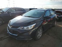 Salvage cars for sale at Elgin, IL auction: 2017 Chevrolet Cruze LS