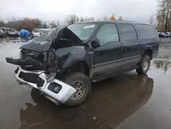 Salvage cars for sale at Woodburn, OR auction: 2004 Ford Excursion XLT