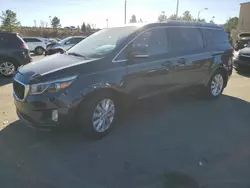 Salvage cars for sale from Copart Gaston, SC: 2016 KIA Sedona EX