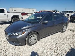 Salvage cars for sale at Taylor, TX auction: 2021 Nissan Sentra S