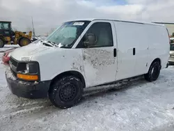 Salvage trucks for sale at Rocky View County, AB auction: 2013 Chevrolet Express G1500