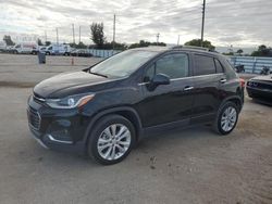 Chevrolet salvage cars for sale: 2019 Chevrolet Trax Premier