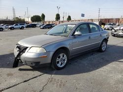 Salvage cars for sale at Wilmington, CA auction: 2002 Volkswagen Passat GLS