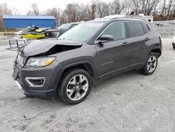 Salvage cars for sale at Rogersville, MO auction: 2019 Jeep Compass Limited