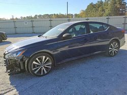 Salvage cars for sale at Ellenwood, GA auction: 2021 Nissan Altima SR