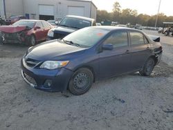 Salvage cars for sale at Savannah, GA auction: 2012 Toyota Corolla Base