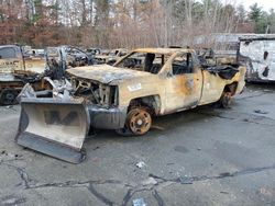 Salvage cars for sale at Exeter, RI auction: 2015 GMC Sierra K3500