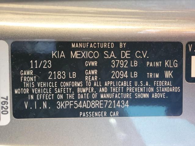 2024 KIA Forte GT Line