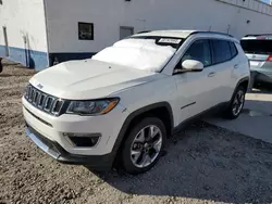 Salvage SUVs for sale at auction: 2019 Jeep Compass Limited