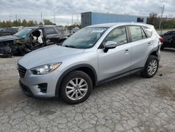 Salvage cars for sale at Bridgeton, MO auction: 2016 Mazda CX-5 Sport