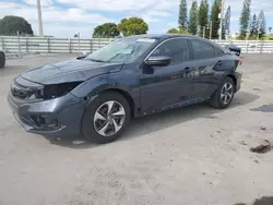 Honda Civic lx Vehiculos salvage en venta: 2019 Honda Civic LX