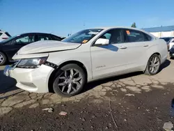 Salvage cars for sale at Woodhaven, MI auction: 2014 Chevrolet Impala LT