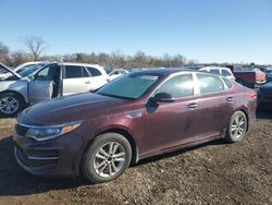 KIA salvage cars for sale: 2016 KIA Optima LX