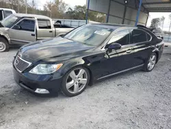 Salvage cars for sale at Cartersville, GA auction: 2008 Lexus LS 460L