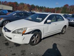 Honda salvage cars for sale: 2004 Honda Accord EX