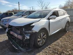 Nissan salvage cars for sale: 2020 Nissan Murano SL