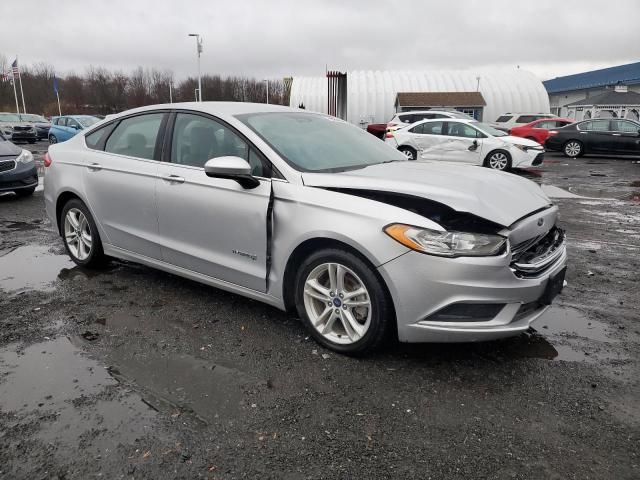 2018 Ford Fusion S Hybrid