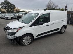 Salvage trucks for sale at San Martin, CA auction: 2021 Ford Transit Connect XL