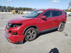 Nissan Rogue sv salvage cars for sale: 2017 Nissan Rogue SV