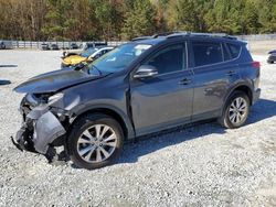 Salvage cars for sale at Gainesville, GA auction: 2015 Toyota Rav4 Limited