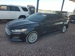 Ford Fusion s Hybrid salvage cars for sale: 2016 Ford Fusion S Hybrid