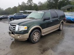 Salvage cars for sale at Savannah, GA auction: 2013 Ford Expedition EL XLT