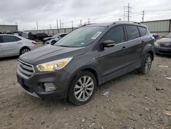 Ford Vehiculos salvage en venta: 2017 Ford Escape Titanium