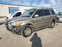 Salvage cars for sale at Haslet, TX auction: 2005 Honda Pilot EXL