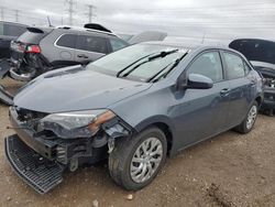 Salvage cars for sale from Copart Elgin, IL: 2018 Toyota Corolla L