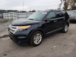 Salvage cars for sale at Dunn, NC auction: 2014 Ford Explorer XLT