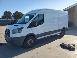 Salvage cars for sale from Copart Hayward, CA: 2015 Ford Transit T-250